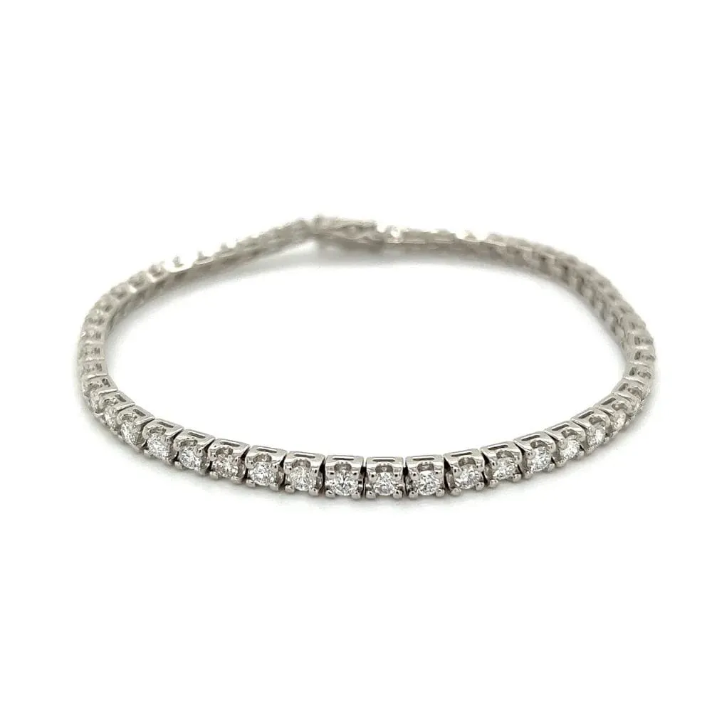 3 cttw Platinum Diamond Tennis Bracelet at Regard Jewelry in Austin, Texas