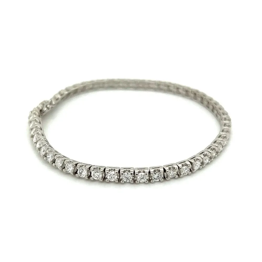 3 cttw Platinum Diamond Tennis Bracelet at Regard Jewelry in Austin, Texas