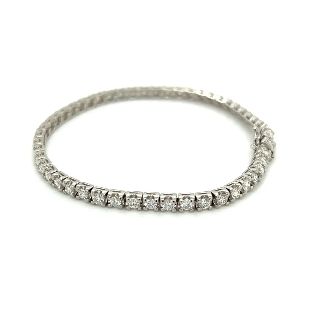 3 cttw Platinum Diamond Tennis Bracelet at Regard Jewelry in Austin, Texas