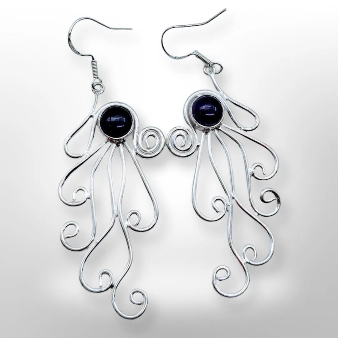 Amethyst - Earrings
