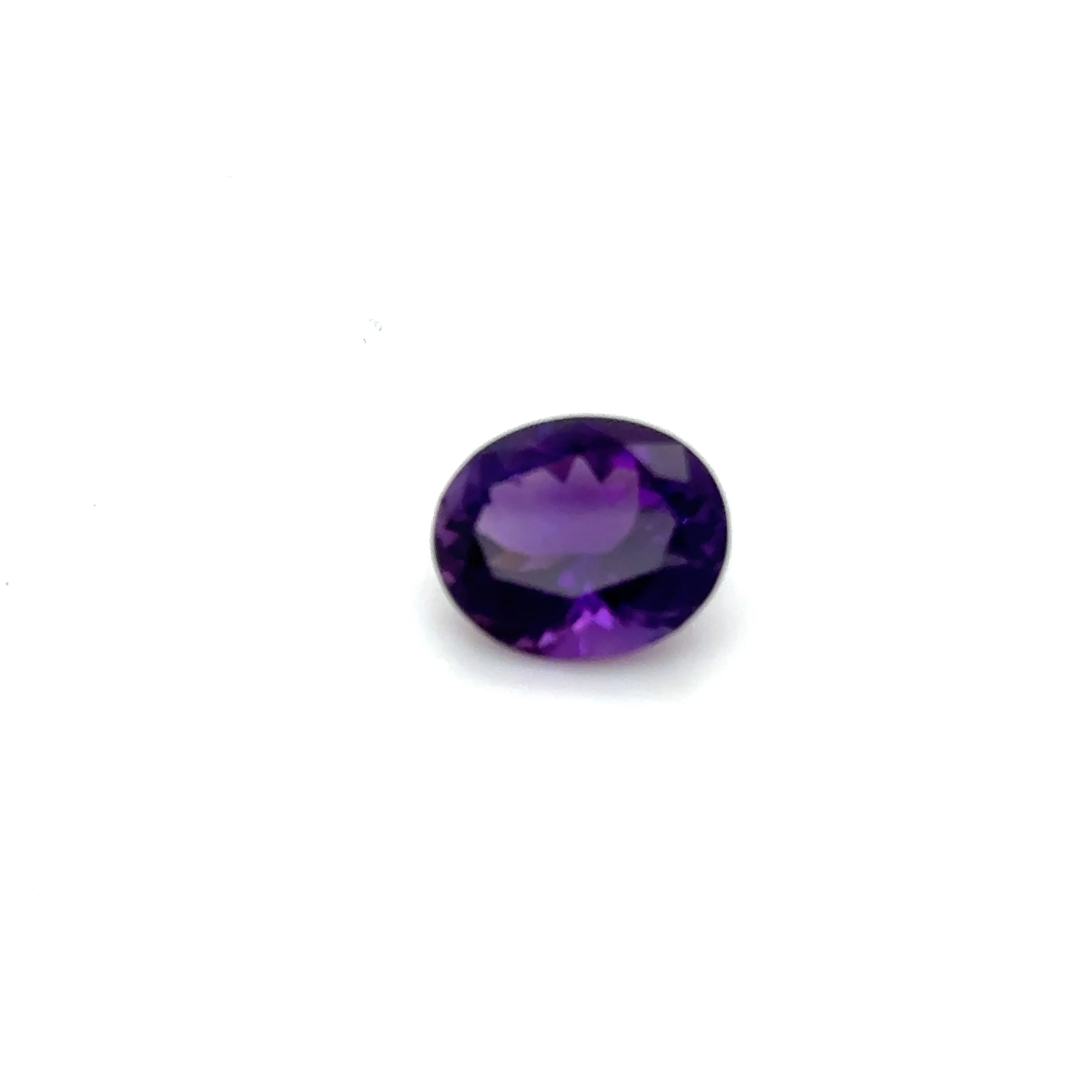 Amethyst Gemstone; Natural Untreated Uruguay Amethyst, 4.545cts