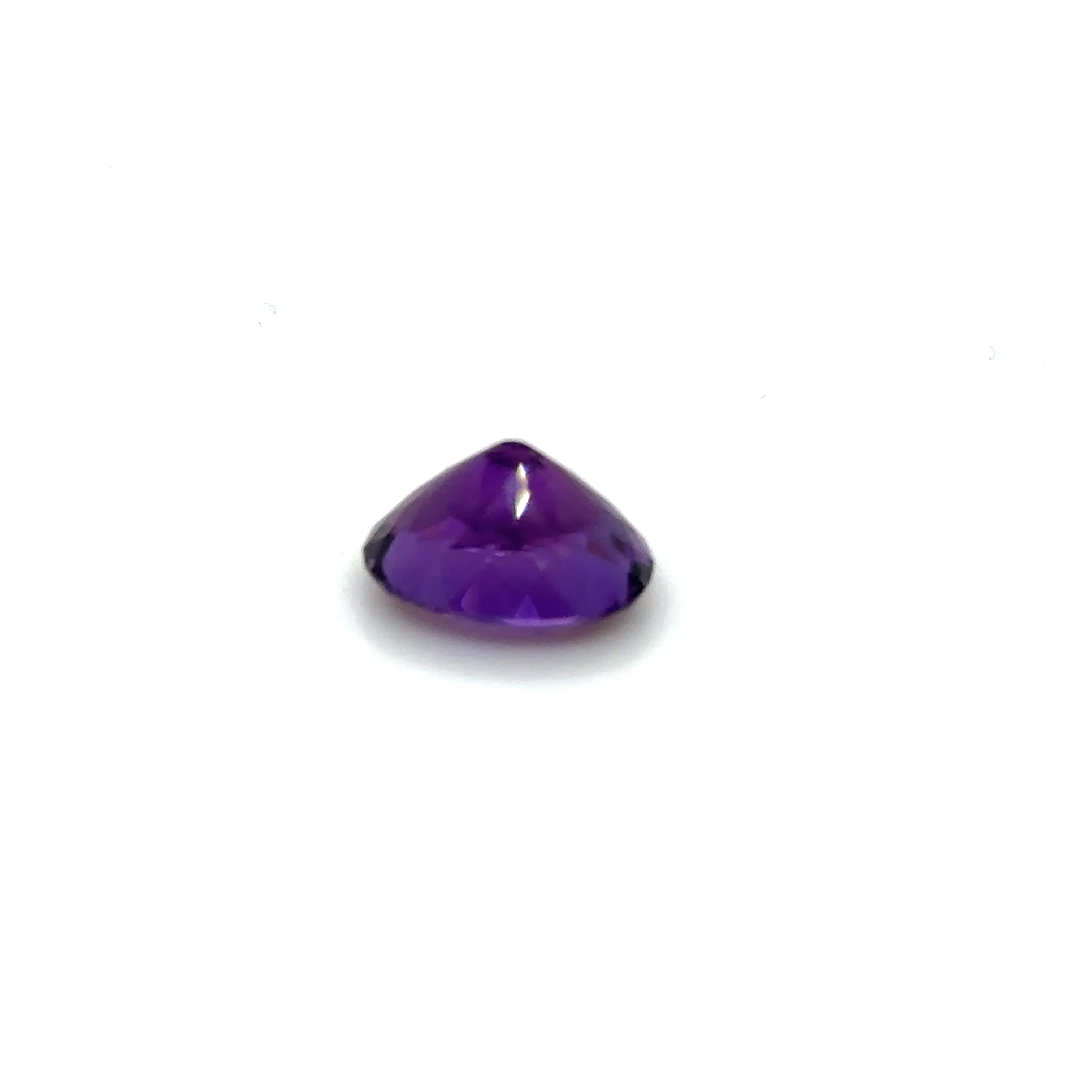 Amethyst Gemstone; Natural Untreated Uruguay Amethyst, 4.545cts
