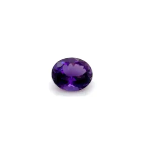 Amethyst Gemstone; Natural Untreated Uruguay Amethyst, 4.545cts