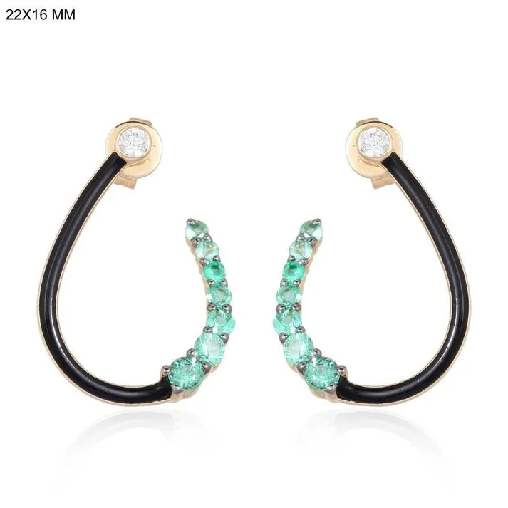 Charming Legacy Hoops Earrings