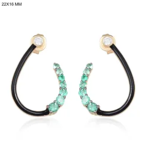 Charming Legacy Hoops Earrings