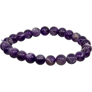 Chevron Amethyst Bracelet