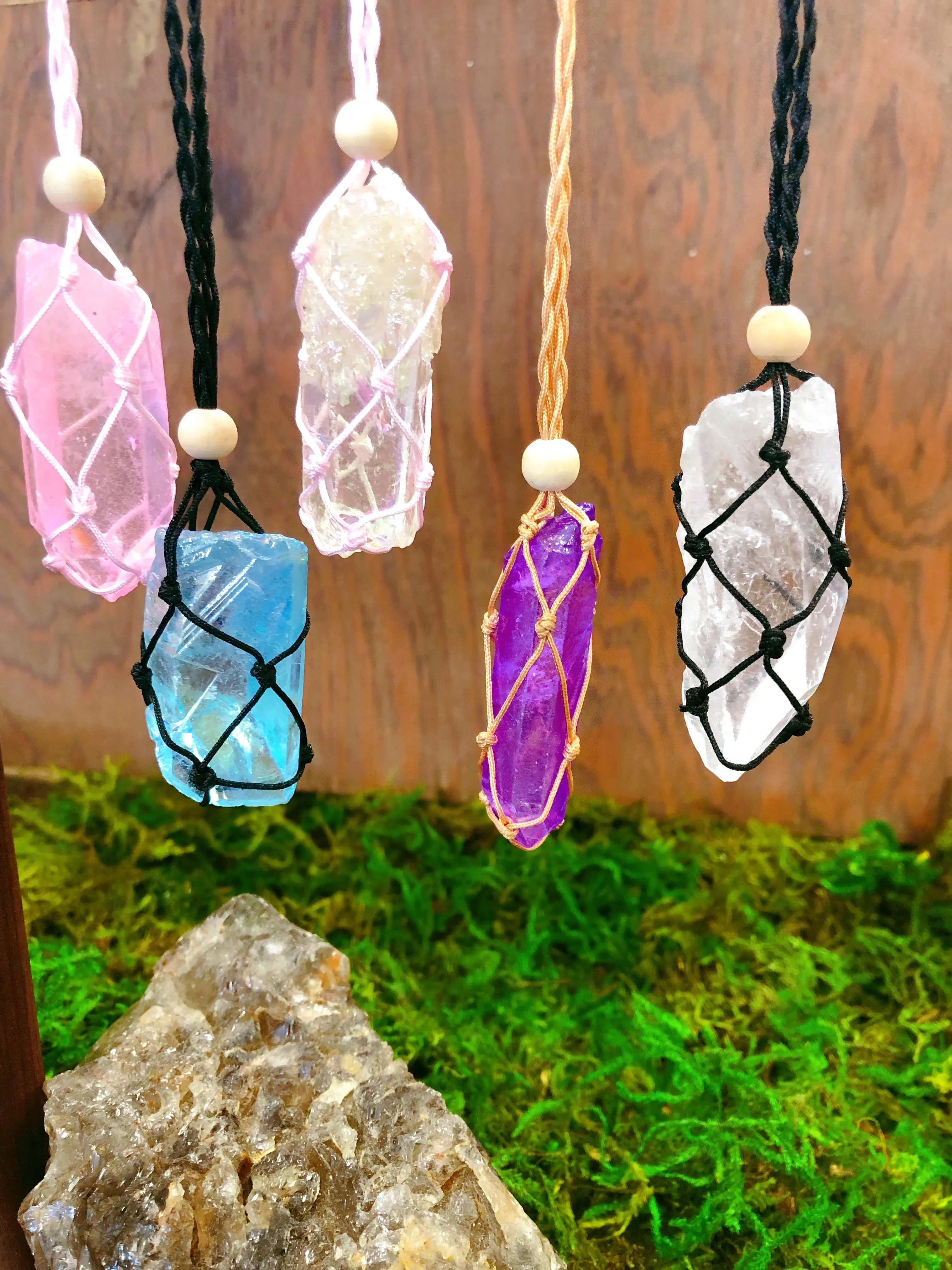 Interchangeable Woven Necklace Point