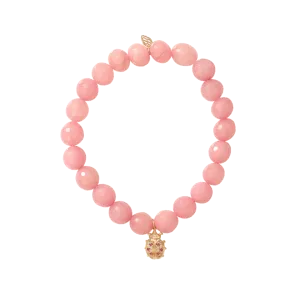 Lady Bug Beaded Bracelet