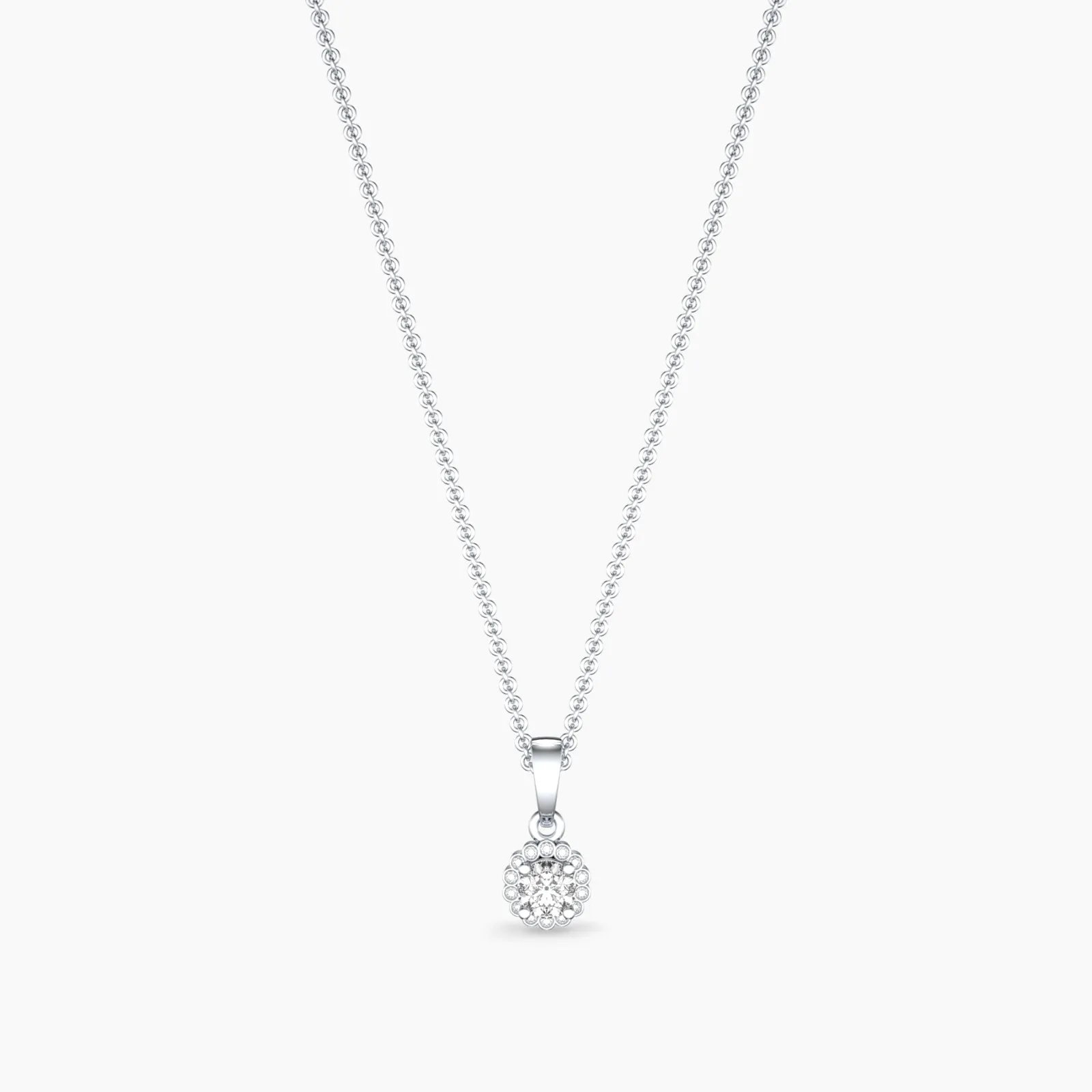 Little Charming Solitaire Necklace