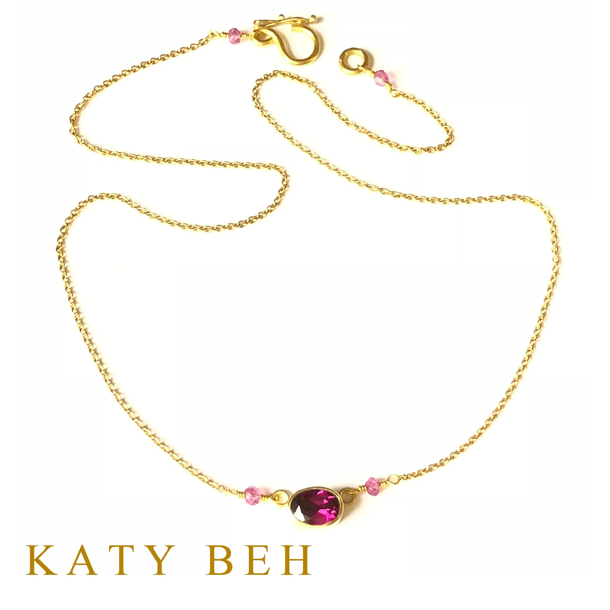 Seneira Rhodolite Garnet Necklace