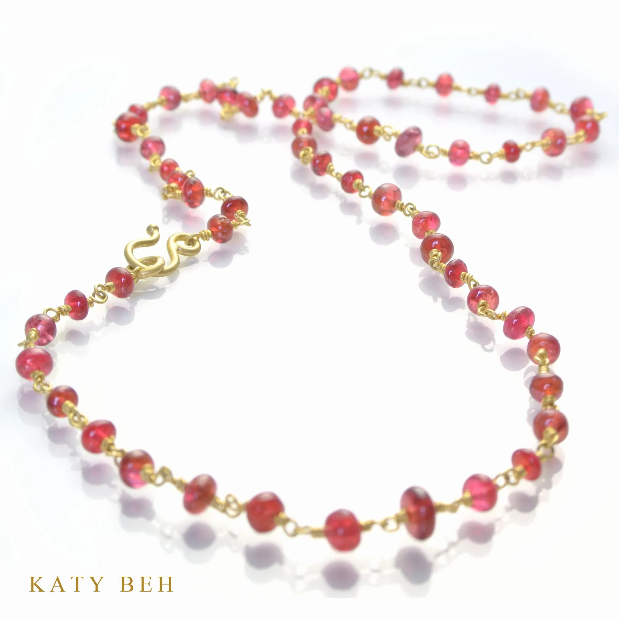 Spinel Chain Necklace