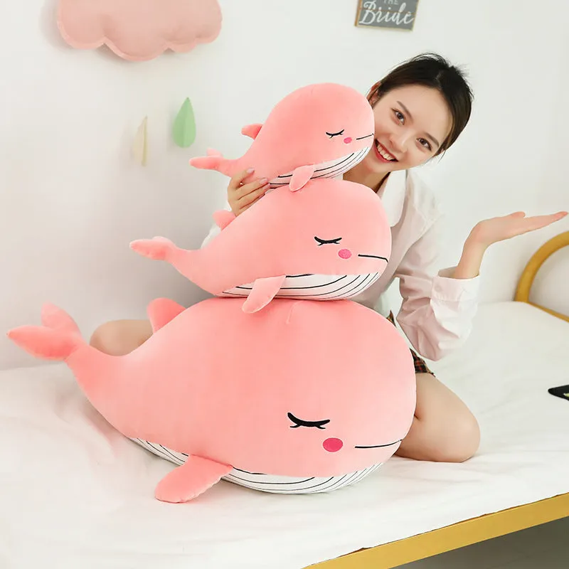 Winky & Snoozy The Charming Whale Plushies
