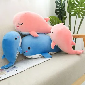 Winky & Snoozy The Charming Whale Plushies